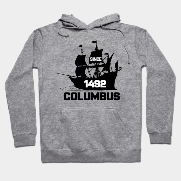 Columbus Day Vintage Gift Hoodie by UranusArts